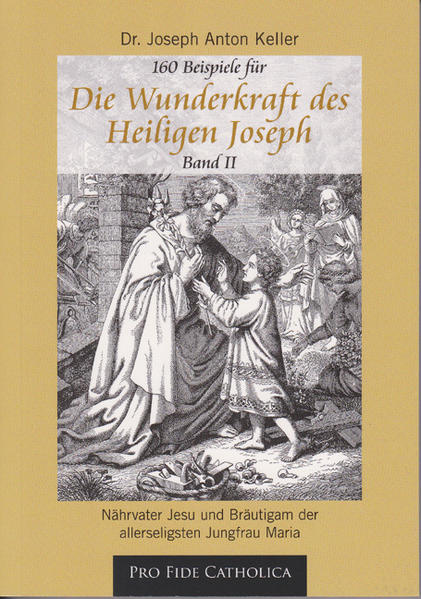 Der heilige Joseph ist-Maria, seine Gemahlin ausgenommen-der Größte aller Heiligen Gottes. Wie seine Berufung auf Erden einzigartig war, so auch seine Begnadung und Heiligkeit. Zum Nährvater und Beschützer des göttlichen Sohnes, unseres Erlösers Jesus Christus auserwählt, erfüllte er sein hohes Amt mit Gottesfurcht in Armut, Demut und Gehorsam. Große Heilige und gelehrte Theologen berichten über unzählige Wunder, die der schönste Beweis von seiner Liebe und Macht sind, womit er diejenigen beschützt, die ihn vertrauensvoll anrufen, wie z.B. als Schutzpatron der Sterbenden. Thomas von Aquin sagt: „Einigen Heiligen ist es verliehen, in bestimmten Angelegenheiten Fürsprecher und Helfer zu sein