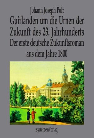 Die literarische Tradition der Science Fiction in Deutschland geht dank Kindermanns Reise mit dem Lufft-Schiff auf das Jahr 1744 zurück, während die erste deutsche Utopie über die Insel Macaria von Kaspar Stüblin sogar schon 1555 erschienen ist. Doch erst der Prager Schriftsteller und Buchhändler Johann Joseph Polt (1775 - 1861) kombinierte 10 Jahre vor Julius Voß`Ini beide Genres und publizierte im Jahre 1800 in Leipzig unter dem anagrammatischen Pseudonym A. K. Ruh den ersten "modernen" deutschsprachigen utopisch-technischen Zukunftsroman, der nun erstmals in einer lesbaren Fassung durch Korrektur der zahlreichen, oft sinnentstellenden Druckfehler in der Erstausgabe von 1800 unter Beibehaltung der damaligen Orthographie redigiert nach 217 Jahren wieder neu herausgegeben wird. In einem durch Klimaveränderung erwärmten Germanien des 23. Jahrhunderts finden Verliebte und Verlorengeglaubte sich in einer abenteuerlichen Geschichte, in der man sich mit durch Segel lenkbare Luftgondeln fortbewegt und der Deutsche Kaiser siegreich im Kampf gegen das Luftgeschwader der Norländer ist, wieder zusammen.