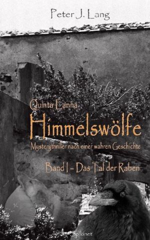 Mit Quinta Eanna - Himmelswölfe legt Peter J. Lang den Band I einer mystischen Romanserie vor Sie basiert auf einer wahren Geschichte, seiner eigenen Biographie. Die Geschichte seines über 200 Jahre alten Bauernhofes schlägt ihn ganz und gar in ihren Bann. Während er das uralte Gemäuer im alten Stil renoviert und bewohnbar macht, suchen ihn Träume heim, die er anfangs nicht einordnen kann. Schrittweise eröffnet sich ihm jedoch mehr und mehr die tragische Geschichte der Familie, die das Anwesen erbaut und, über Generationen hinweg, durchgehend bewohnt hat. Die Seelen der Alten kommen nicht zur Ruhe. Sie suchen den Kontakt zu Victor und fordern seine Hilfe ein. Plötzlich steht Victors Leben auf dem Kopf und nimmt eine ungeahnte Wendung.