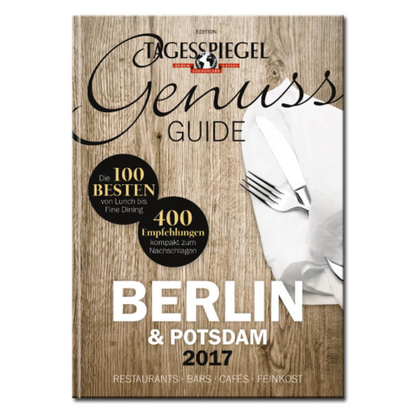 Im neuen Tagesspiegel Genuss-Guide finden Sie die besten Restaurants, Cafés, Bars und Feinkost-Adressen in Berlin und Potsdam – unabhängig ausgewählt, anonym getestet und kritisch bewertet. Für Sie kompakt zusammengestellt von den „Tagesspiegel Genuss“-Experten. - 11 Top-Listen von Lunch bis Fine Dining - Themenseiten zu Fisch, Brunch, Eis und Vegetarisch - Übersichtliche Suche nach Namen, Bezirken und Küchenausrichtung + Die wichtigsten Adressen für Gut-Ausgehen in Potsdam und dem Berliner Umland