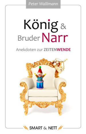 Was ist Wahrheit und wie folgt man ihr? Was hat Gott in Zürich zu suchen? Oder wie verübt man einen Liebesüberfall auf eine Bank? - Auf ihrer Suche nach Antworten auf die Fragen unserer Zeit erleben König & Bruder Narr täglich skurrile Abenteuer. In lockeren "Episoßen" stellen sie die Wirklichkeit spielerisch auf den Kopf und machen das scheinbar Unmögliche möglich. Dabei macht das Duo vor nichts halt: weder der König als philosophischer Querdenker noch sein närrischer Bruder, der mit Witz und kindlicher Naivität Herzen öffnet. Tiefsinnig und mit feinem Humor entwickelt das unzertrennliche Gespann verblüffende Impulse, die zum Nachdenken und Schmunzeln anregen - Impulse für einen Bewusstseinswandel. Die Botschaft zur Zeitenwende mag einfach sein: Es geht um Liebe, Mitgefühl, Freiheit. Aber aufgepasst: Jeder Versuch, dem König und Bruder Narr zu folgen, kann die Welt verändern!