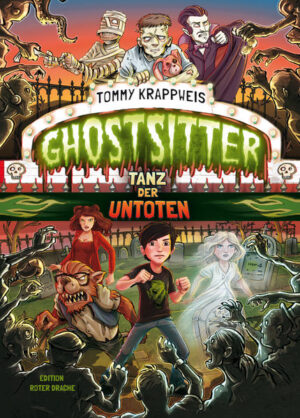 GHOSTSITTER - die rasend komische All-Ager-Reihe von Bestsellerautor Tommy Krappweis Die Geschichte des vierzehnjährigen Gaming-Fans Tom und seiner Geisterbahn voller quicklebendiger Untoter wurde mehrfach mit dem Lovelybooks-Leserpreis ausgezeichnet