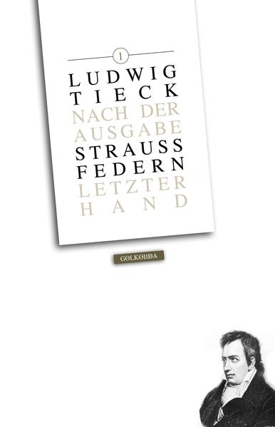 Herausgegeben und mit einer Einleitung versehen von Jürgen Joachimsthaler Erstmals werden Ludwig Tiecks 'Gesellenstücke', die 1795 bis 1798 in den Bänden 4 bis 8 der Straußfedern-Anthologien erschienenen sechzehn Texte, vollständig kritisch ediert, und zwar nach dem vom Autor verantworteten Abdruck in den Schriften und mit sämtlichen Lesarten der Erstausgaben.