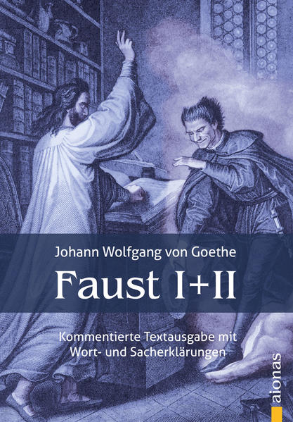 Textausgabe von Goethes Faust I + II mit Wort- und Sacherklärungen direkt am Text Über das Werk: Goethes »Faust« ist das Menschheitsdrama schlichtweg. Es ist das Drama des nach Erkenntnis strebenden Menschen, der an die Grenzen des Erkennbaren stößt. In seinem Existenzhunger überschreitet Faust diese Grenze und geht einen Pakt mit dem Teufel ein. Die Faust-Dichtung ist eines der wort- und motivgewaltigsten Dramen der deutschen Literatur. Dieses »epochale Weltgedicht« mit seiner unerschöpflichen Vielfalt, mythischen, historischen und biografischen Bezügen bleibt vielen Lesern »ein offenes Rätsel, (das) die Menschen fort und fort ergötze und ihnen zu schaffen« macht, was schon Goethe 1831 in einem Brief vermutete. Über diese Ausgabe: Die vorliegende kommentierte Textausgabe "Faust I + II. Der Tragödie erster und zweiter Teil" bietet den vollständigen Text und zugleich Erläuterungen in Form von Wort- und Sacherklärungen und ist daher besonders geeignet für die Textarbeit in Schule. Anders als bei vielen kommentierten Ausgaben, wird der Stellenkommentar direkt zum Text präsentiert, wodurch ein häufiges, oft störend empfundenes Nachblättern vermieden wird. Die Ausgabe bietet über 530 Worterklärungen, Übersetzung von lateinischen Phrasen, Erläuterungen zu Mythen, mythologischen Figuren und Orten, Erklärung veralteter Begriffe und Verszählung für die Textarbeit.