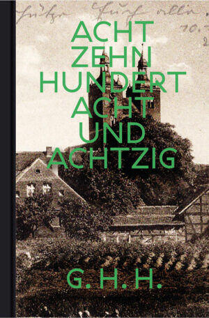 Die Novelle »1888« schließt ein literarisches »Triptychon« glücklich ab. Der unverwechselbare Ton dieser Prosa lässt sich nicht loslösen von ihrer historischen Präzision. Sie wirkt wie Minimalmusik, in der Umbrüche plötzlich erfahrbar werden, durch eine übersehene Geste, einen neuen Gedanken, eine so unerwartete wie unmerkliche Wendung. G. H. H. zu lauschen lohnt sich sehr. - INGO SCHULZE