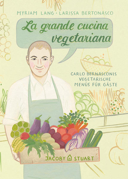 Immer wieder wurde Carlo Bernasconi nach einem vegetarischen Kochbuch mit Menüvorschlägen gefragt, denn größere vegetarische Menüs mit einer sowohl abwechslungsreichen als auch harmonisch aufeinander abgestimmten Speisenfolge zusammenzustellen - das ist schon die höhere Kunst. Und daher hat Carlo Bernasconi, der das vegetarische Restaurant Osteria Candosin in Zürich betrieben hat, eben solche Menüs für dieses Buch zusammengestellt. Neben einfachen jahreszeitlichen 3-Gänge-Menüs gibt es auch aufwendigere 5- oder 6-Gänge Menüs. Und selbstverständlich ist das Buch wieder eindrucksvoll illustriert von der wunderbaren Larissa Bertonasco, wie schon bei dem allerersten Titel unserer erfolgreichen Kochbuchreihe La Cucina verde, nunmehr in der 10. Auflage. La grande cucina vegetariana ist auch Carlos Vermächtnis, denn er hat zwar noch die Menüs zusammenstellen, das Buch vor seinem viel zu frühen Tod aber nicht mehr fertigstellen können. So haben seine Frau Jutta, seine Freunde Myriam Lang und Martin Walker sowie der Verlag und Larissa Bertonasco es nach seinen Vorgaben und in seinem Sinne zu Ende gebracht.