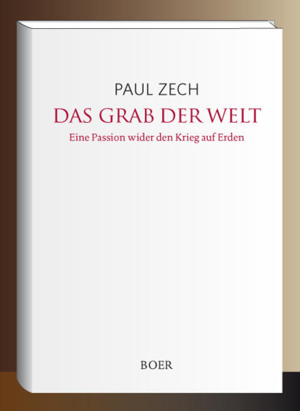 Zum Gedenken an das Ende des Ersten Weltkriegs bringt der Verlag Neudrucke von Paul Zech, der in seinen Prosa- und Lyriktexten in expressionistischer Manier seine Fronterlebnisse schildert. Der Autor im Vorwort: Das Erscheinen dieses, Mittsommer 1918 abgeschlossenen, Buches war für den Oktober desselben Jahres vorgesehen. Der Zensor des »Oberkommandos in den Marken« war aber andrer Ansicht und verbot die Veröffentlichung. Vielleicht, durch die morbide Brille seines Gehirns gesehen, mit Recht. Denn immer noch war Krieg auf Erden. Und heute? In Paris donnern Haubitzen den Frieden ein. Wirklich Frieden auf Erden, solange diese Erde steht? Wir haben Grund genug, zu zweifeln. Was uns darum nicht behindern kann, gegen den Krieg auf Erden zu sein. Auch dort, wo man irrwähnt: Kain habe seinen Bruder Abel zu Recht erschlagen. Ich widme diese Passion jenen Menschen, die Verantwortungsgefühl genug haben, Mörder nicht zu ehren.