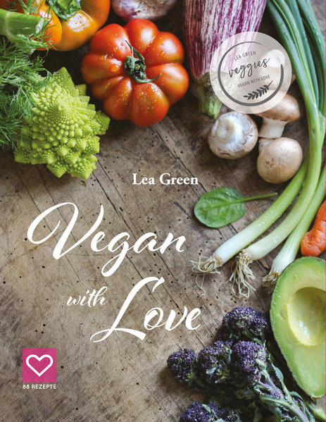 Dieses Kochbuch steckt voller kreativer, alltagstauglicher und köstlicher veganer Rezepte. „Vegan with Love“ ist das erste Kochbuch der veganen Foodbloggerin Lea Green, die im Internet schon jetzt tausende Menschen Woche für Woche mit ihren kreativen Kochideen begeistert. „Vegan with Love“ eignet sich für Kochanfänger und -profis gleichermaßen. Denn die überwiegend einfachen, aber raffinierten Rezepte, enthalten ausführliche Kochanleitungen und sind mit wunderbaren Fotos illustriert. Das Buch enthält 88 Rezepte für alle Tageszeiten und jede Gelegenheit - vom köstlichen Frühstück, über schnelle Snacks und ausgefallene Rohkost bis hin zu deftigen Eintöpfen, Burgern, Pizza, Pasta und natürlich verführerischen Kuchen und Desserts. Vegan with Love - das ist Kochen mit Liebe und Essen mit Geschmack.