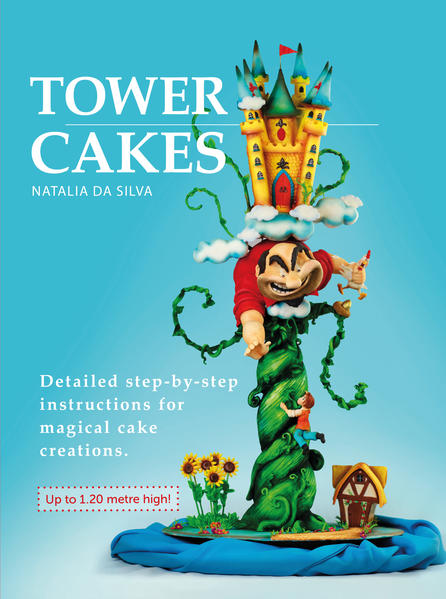 With her TOWERCAKES, the world-famous artist Natalia Da Silva presents magical cakes. She has developed this new, patented system for constructing multi-tiered cakes, which tell complete stories. Cakes that are more than a metre high on a minimal base plate - these are the impressive cake creations of Natalia Da Silva. In this book, the artist explains the static structure and decoration of the carved cakes in depth with detailed step-by-step instructions. In six unique TOWERCAKES, fairy tales and stories that inspire young and old come to life: Hansel & Gretel, Little Red Riding Hood, Jack & the Beanstalk, The world of fragrances, The Circus and Sweets & Ants. Learn new techniques and create your own TOWERCAKES. This book contains: - 156 pages with detailed descriptions and lots of photos - Basics, recipes and accessories - Painting & carving techniques - Six TOWERCAKES projects