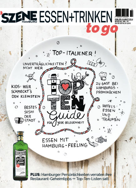 Der neue Top Ten Guide für jede Gelegenheit Genussverliebte, Szenegänger, Hamburg-Besucher, mit und ohne Nachwuchs im Schlepptau – sie alle schwören seit über 30 Jahren auf das Insider-Wissen der SZENE-HAMBURG-Redaktion. Jedes Jahr im Frühjahr erscheint der Gastro-Guide SZENE HAMBURG ESSEN+TRINKEN, der in erkenntnisreichen wie amüsanten Momentaufnahmen Einblick gibt in rund 600 Hamburger Restaurants. Unsere beliebten Top-Ten-Listen, zusammengestellt von der Redaktion und unseren Food-Experten, gibt es jetzt endlich im Pocket-Format. Wo kann man mit Kindern gut essen gehen, welche Lokale bieten die schönste Aussicht, wer nimmt Rücksicht auf Unverträglichkeiten, auf welchen Dachterrassen trinkt man den leckersten Sundowner? Der neue SZENE HAMBURG TOP TEN GUIDE präsentiert die besten Lokale für jede Gelegenheit auf einen Blick – übersichtlich, handlich, informativ!