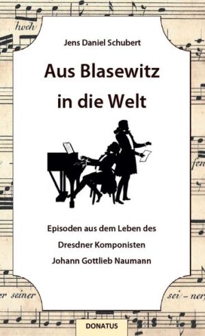 In Dresden wurde 1741 ein Komponist geboren, der zu Lebzeiten in einem Atemzug mit Mozart oder Haydn genannt wurde: Johann Gottlieb Naumann. So erstaunlich es ist, dass es Naumann, „der gute Mensch“, aus einfachsten Verhältnissen zu solchem Ruhm brachte, umso verwunderlicher erscheint, dass er unmittelbar nach seinem Tod 1801 in Vergessenheit geriet. Dabei lebte Naumann in einer spannungsreichen Zeit, reiste viel, war mit großen Persönlichkeiten seiner Zeit befreundet und hinterließ unzählige Kompositionen. Allerdings ist aus seinem Leben nur wenig bekannt. Um den Menschen Naumann besser kennenlernen zu können, schildert der Theaterwissenschaftler und Publizist Jens Daniel Schubert facettenreich Stationen aus Naumanns Leben und lässt den Dresdner Hofkomponisten in kleinen Epi¬soden, fantasievoll ausgeschmückten Geschichten und anekdotischen Szenen lebendig werden. Entstanden ist so ein „kleines Geschichtenbuch zum Dresdner Amadeus“ - eine abwechslungsreiche Unterhaltung über den heute fast ver-gessenen Dresdner Künstler.