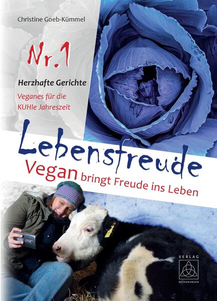 Lebensfreude Nr. 1 ist ein Buch mit 121 alltagstauglichen veganen Rezepten. Es ist jedoch kein „normales“ Kochbuch für jedermann. Wer genau sind diese Menschen, für die es geschrieben wurde? Es sind: Menschen, die mit einfachem, unkompliziertem, schmackhaftem Essen zufrieden sind, Menschen, die eigentlich gerne vegan essen würden, aber nicht wissen, was (die vielleicht denken, die Zutaten sind zu teuer, zu exotisch, sie bekommen nicht genug Vitamine usw.), Menschen, die nicht viel Geld zur Verfügung haben, nicht ausschließlich Bio-Lebensmittel kaufen können und trotzdem nahrhaft vegan essen möchten, Menschen, denen das Wohl der Tiere zumindest genauso wichtig ist wie das eigene Wohl / die eigene Gesundheit und die nicht auf Kosten anderer Lebewesen leben möchten, Menschen, die Tiere lieben und nicht wollen, dass sie für unsere Nahrung leiden/sterben, Menschen, die sich nicht nur für die Nahrung interessieren, die in diesem Buch vorgeschlagen wird, sondern sich auch an den Tieren erfreuen, die sie in diesem Buch kennenlernen werden, Menschen, die nicht viel Zeit und Muße fürs Kochen haben, Menschen, die kritisch sind und die Dinge hinterfragen, Menschen, die nicht wegsehen, die hinschauen, wo Lebewesen leiden, die aber trotzdem glücklich sein möchten und nicht verzagen wollen an all dem Leid, Menschen, die etwas beitragen wollen zu einer friedlicheren Welt. Wow, das scheinen dann doch sehr viele Menschen zu sein ... Was macht dieses Buch nun anders als andere Koch- und Rezeptbücher? Erstens: Es informiert und gibt Tipps für eine wirklich einfache alltagstaugliche Ernährung. Und zweitens: Es stellt Kühe mit in den Mittelpunkt. Und da dies nun mal ein ganz besonderes Buch ist, werden Sie hier keine schicken Hochglanzbilder von appetitlich angerichteten Gerichten finden - nein, bei uns gibt es stattdessen Kühe!