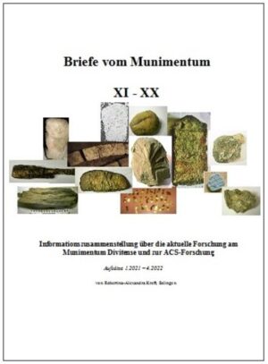 Briefe vom Munimentum XI - XX | Robertina-Alexandra Kreft