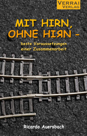 Der Mensch arbeitet, um zu leben. Oder doch andersrum? Wer sagt überhaupt, dass uns die Arbeit guttut? Und sollten wir lieber auf uns selbst oder auf das ganze Team schauen? Genau davon erzählt Ricardo Auersbach in „Mit Hirn, ohne Hirn - beste Voraussetzungen einer Zusammenarbeit“. Egal ob Alltag oder Ausnahme, Auersbach schildert in einzelnen Episoden seine ganze Erfahrung der Selbstständigkeit inklusive schwieriger Suche nach dem einen richtigen Angestellten, aber auch die Kehrseite als selbst Angestellter in einer großen Firma. Beide Seiten haben ihre ganz eigenen Facetten, ihre Vor- und Nachteile, die uns als arbeitenden Menschen biegen und formen - auf gute und schlechte Weise. Doch genau das weiß Auersbach in seinem Buch auf erheiternde wie auch mitfühlende Art zu erzählen und gibt uns damit einige Einblicke in die hiesige Welt der Arbeiter.