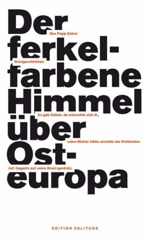 Ilka Papp-Zakors Kurzgeschichten erlauben mit der gattungstypischen Direktheit und temporeicher Erzählweise die viel zu oft absurden und entmachtenden Verhältnisse des Alltags in einer Fantasiewelt zu betrachten, im geschützten Raum der Lektüre uns vor Augen zu führen, wie die gewalttätigen, selbstsüchtigen, einfältigen oder einfach nur traurigen osteuropäischen Charaktere in einer posthumanen und halbvirtuellen Welt klar kommen müssen.