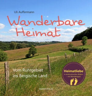 Ja, wir haben eine wunderschöne Wanderregion! In eindrucksvollen Bildern zeigt Uli Auffermann die landschaftliche Vielfalt direkt vor der Haustür. Der bekannte Autor und Fotograf ist ein profunder Kenner seiner Heimat. Auf etlichen Wegen hat er die reizvollsten Landschaften erkundet, vom Niederrhein und der Hohen Mark an die Ruhr und über das Hattinger Hügelland mit der bezaubernden Elfringhauser Schweiz bis ins Bergische Land. Dabei kann er gar nicht anders, als jede neue Perspektive mit der Kamera einzufangen, und so zeigt auch dieses Buch ganz besondere Impressionen! Fotos, die die Schönheit unserer Heimat wiedergeben, die Lust machen, einfach loszuziehen. Alle sind herzlich eingeladen, auf Entdeckungsreise zu gehen, einerlei, ob sie in der Region wohnen oder zu Besuch sind! Mit mehr als 100 beeindruckenden Fotos und rund 70 Wandertipps.