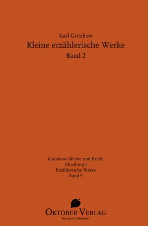 Dieser Band versammelt 14 kleinere erzählerische Werke Gutzkows, die nach dem großen Zeitroman "Die Ritter vom Geiste" (1850/51) und neben der Arbeit an dessen Nachfolger "Der Zauberer von Rom" (1858-1861) in den Jahren 1852 bis 1862 entstanden und in Gutzkows Zeitschrift "Unterhaltungen am häuslichen Herd" erstveröffentlicht wurden. Es sind dies die Novellen "Ein Mädchen aus dem Volke" zur Kritik von Standesdenken und bürgerlicher Aufstiegsmentalität, "Die Nihilisten" zur Revolution von 1848 und "Die Courstauben" zum Verhältnis von Poesie und Leben sowie die historische Erzählung "Wie kam es, daß Rousseau seine Kinder aussetzte?" Hinzu kommt Kleine Prosa, die in der für dieses Gattungsfeld charakteristischen Weise narrative, deskriptive, essayistische u. a. Verfahren kombiniert. Neben Feuilletons, Kalendergeschichten und Parabeln stehen eine Dorfgeschichte und historisch-biographische Miniaturen. Noch der letzte dieser kleinen Texte ("Ein ländliches Fest") führt in humoristisch- satirischer Form jene Verbindung von Gesellschaftskritik und poetologischer Reflexion fort, welche Gutzkows Kleine Prosa der 1850er Jahre durchzieht. Diese auch im engeren Kreis der Gutzkow-Forschung wenig beachteten Texte werfen neues Licht auf das mittlere Werk des Autors in einer Zeit, als er in dem literaturpolitischen Streit mit der von Julian Schmidt und Gustav Freytag herausgegebenen Zeitschrift "Die Grenzboten" Einfluss auf die ‚realistische‘ Neuorientierung der deutschsprachigen Literatur im Nachmärz zu nehmen sucht. Die Texte zeigen Gutzkows literarische Arbeit an einer eigenen Poetik realistischen Erzählens und Schreibens.