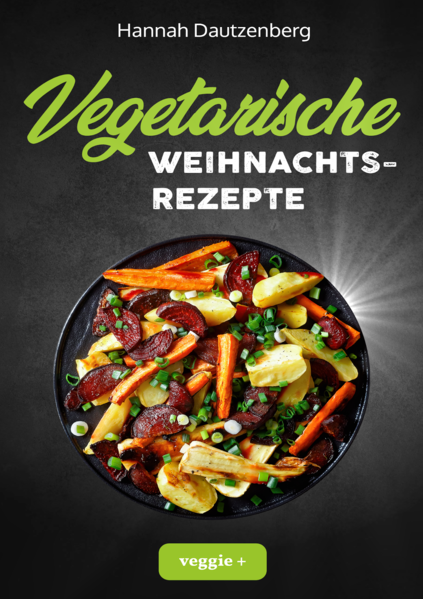 Vegetarische Weihnachten Weihnachten ist das Fest der Liebe. Alles dreht sich um die Familie, Geschenke und vor allem: um gutes Essen. Am Weihnachtsabend und an den Festtagen gilt es, alle Vorlieben der Gäste unter einen Hut zu bringen. Jedes Jahr aufs Neue zerbrechen wir uns die Köpfe, wie wir unsere Liebsten mit neuen Gerichten begeistern können und dabei auch noch ihren Geschmack treffen. Doch damit ist jetzt Schluss, denn dieses vegetarische Kochbuch ist die Lösung deiner kulinarischen Weihnachtsprobleme! Das große vegetarische Weihnachtskochbuch mit leckeren Gerichten Was ist abwechslungsreich, modern, gesund und dazu wahnsinnig lecker? Richtig, die vegetarische Küche! Sie bietet unendlich viele Möglichkeiten und wirft alte Kochgewohnheiten über Bord. Hier entstehen neue und außergewöhnliche Kombinationen, die jeden deiner Gäste aus den Weihnachtssocken hauen werden. An Weihnachten geht es darum, seine Mitmenschen, sich selbst und alle Lebewesen auf der Erde wertzuschätzen. Warum schieben wir dann nicht zur Abwechslung einen saftigen Kürbisbraten in den Ofen, anstelle einer Gans? Geniale Rezepte mit Liebe - aber ohne Fleisch In diesem Weihnachtskochbuch findest du keine langweiligen Veggie-Rezepte, die ein Fleischgericht kopieren oder so alt sind wie alle Vorurteile über Vegetarier. Die hier aufgeführten Gerichte hast du so wahrscheinlich noch nicht gegessen. Alle vegetarischen Rezepte sind modern, abwechslungsreich und umwerfend lecker. Gleichzeitig machen die Gerichte auf dem Teller etwas her und passen perfekt auf eine festlich gedeckte Weihnachtstafel. Und obwohl alle Rezepte raffiniert aussehen und lecker schmecken, musst du dafür nicht den ganzen Tag in der Küche stehen. 100 Rezepte für Vegetarier und Neugierige In diesem Buch warten 100 vegetarische Rezepte auf dich, mit denen dein Weihnachtsessen zu einem unvergesslichen Erlebnis wird. Dein (Vor-)Weihnachts-Dinner kannst du dir aus den folgenden Kategorien zusammenstellen: - vegetarische Salate - vegetarische Suppen - vegetarische Eintöpfe - vegetarische Nudelgerichte - vegetarische Knödel & Spätzle - vegetarische Reisgerichte - vegetarische Pfannengerichte - vegetarische Ofengerichte - vegetarische Braten - vegetarische Quiches & Tartes - vegetarische süße Gerichte Vegetarische Weihnachtsrezepte für Anfänger und Fortgeschrittene In diesem Veggie-Kochbuch erfährst du, wie du dich und deine Liebsten in der Weihnachtszeit bekochen und begeistern kannst. Dazu brauchst du weder besondere Fähigkeiten am Herd noch eine außergewöhnliche Küchenausstattung. Egal, ob du ein leidenschaftlicher Sternekoch oder blutiger Anfänger bist - mit diesen vegetarischen Rezepten kann wirklich jeder ein umwerfendes fleischloses Menü für die Weihnachtszeit zubereiten. Kein „normales“ Kochbuch Dieses vegetarische Rezeptebuch ist kein typisches Kochbuch mit Hochglanzfotos und unverständlicher Theorie - es ist eine Sammlung leckerer Weihnachtsrezepte, die jede Person einfach nachkochen kann. Das Layout des Buches wurde dabei bewusst minimalistisch gehalten