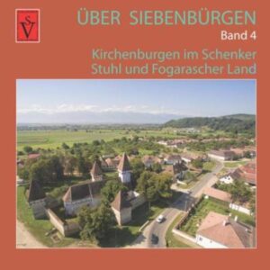 Kirchberg Chirpăr Kürpöd Kirp(e)rich Zied Veseud Vesszöd Zeîit Werd Vărd Vérd Wiert Hundertbücheln Movile Szászhalom Håinderbåcheln Schönberg Dealu Frumos Lesses Schiinebarch Mergeln Merghindeal Morgonda Marjeln Großschenk Cincu Nagysink Gruissschoingk Tarteln Toarcla Kisprázsmár Tuertln Gürteln Gherdeal Gerdály Giirteln Braller Bruiu Brulya Braller Martinsberg Şomartin Mártonhegy Mertesbaarich Rohrbach Rodbav Nádpatak Ruirbich Scharosch bei Fogarasch Şoarş Nagysáros Schuarsch Bekokten Bărcut Báránykut Bekokten Seligstadt Seliştat Boldogváros Selijescht Felmern Felmer Felmir Fälmern Kiwern Cobor Kóbor Kîwern Deutschtekes Ticuşu Vechi Szásztyukos Täkess Kleinschenk Cincşor Kissink Kloischingk Nun liegt der vierte von geplanten neun Kirchenburgenbänden vor, und es ist ein wenig ein Rennen gegen die Zeit: Leider haben wir noch keine Luftaufnahmen von Radeln und Rothbach gemacht. Der Turm in Radeln ist am 14. Februar 1916 teilweise eingestürzt, der in Rothbach fünf Tage später. Geplant sind die beiden Kirchenburgen erst für Band 7 (Repser Ländchen und Haferland). Allerdings schon vielfältige Bemühungen im Gange, auch von staatlicher Seite, bleibt die Hoffnung, dass bis dahin wieder ein oder zwei (instandgesetzte) Türme gibt und nicht nur traurige Ruinen fotografiert werden müssen. Auch sonst gibt es durchaus Erfreuliches zu beobachten: Immer mehr Initiativen, in- und ausländische, kümmern sich um die verfallenden Kirchenburgen. Auch ist in der rumänischen Presse eine erhebliche Zunahme am Interesse an diesen siebenbürgisch sächsischen Erbe zu registrieren. Ebenso ist die Zahl der Be- sucher steigen . Woran auch der Kirchenburgenpass, eine Erfindung des Pfarrers Dr. Stefan Cosoroabă, einen erheblichen Anteil hat. Von den insgesamt über 150 Kirchenburgen in Siebenbürgen gilt bisher nur ein kleiner Teil als touristisch erschlossen. Zu den bekanntesten Ensembles gehören die Burgen von Keisd, Deutsch-Weißkirch, Wurmloch, Birthälm und Kelling, die allesamt Teil der UNESCO-Liste des Weltkulturerbes sind. Teil der Initiative "Entdecke die Seele Siebenbürgens" ist der 2013 erstmals eingeführte „Kirchenburgenpass“: Den Ferienpass erhalten Spender, die den Erhalt der Kirchenburgen mit 11 Euro (50 Lei) oder mehr unterstützen. Der Ausweis gilt während der Tourismussaison als Eintritt für die attraktivsten Kirchen und Kirchenburgen in Siebenbürgen. Seit 2015 umfasst der Pass (Transilvania-Card) neben dem Zugang zu über vierzig Kirchenburgen auch Rabatte für die Dienstleistungen von mehr als sechzig Partnern (Hotels, Pensionen, Restaurants, Tourismusagenturen etc.).