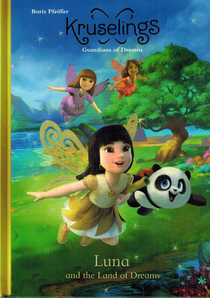 In a dream Luna sees brightly colored hearts flying up from a fire. Then suddenly in the middle of the night she is awakened by a tapping on her window pane. It is a golden heart. The heart leads Luna off to the Land of Dreams, where she learns she is one of the Kruselings. And there is more! Dreamland is in danger. Night after night Rubbish Monsters have been emerging from the Sea of Dreams, creating havoc all over the land. To save Dreamland the Kruselings must find out who is having these nightmares. The Kruselings are the Guardians of Dreams. With their Magic powers and help from their animal friends, they keep Dreamland safe from bad dreams.