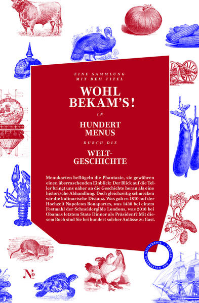 Was kam zur Hochzeit Napoleon Bonapartes 1810 auf den Tisch? Was gab es bei einem Festmahl der Schneidergilde Londons 1430? Vom mittelalterlichen Italien führt diese besondere Anthologie über Astronautennahrung im Weltraum bis in die transatlantische Diplomatie unserer Tage: in einhundert Menüs durch die Weltgeschichte - eingängig kommentiert und aufwendig gestaltet. Der Blick auf die Teller bringt uns näher an die Geschichte heran als eine historische Abhandlung. Speisekarten beflügeln die Phantasie, sie gewähren einen überraschenden Einblick, sie zeigen uns, was war und wie es war. Doch gleichzeitig schmecken wir die kulinarische Distanz: Was ist der Pomp einer Staatspräsidentin von heute gegen den Pomp eines Königs von einst? Die Kultur spiegelt sich in ihrem Essen: Der Suezkanals und der Gotthardtunnel werden eröffnet, Könige werden gekrönt und Triumphe gefeiert und die Beatles sitzen bei Elvis Presley. Mit diesem Buch sind Sie bei hundert solcher Anlässe zu Gast. Erläuterungen zu den Ereignissen, den Gästen und den Gerichten flankieren jede Speisenfolge. Aufwendig gestaltet werden die Menus von 2xGoldstein, deren Arbeit mit dem Verlag Das Kulturelle Gedächtnis bereits 2017 von der Stiftung Buchkunst ausgezeichnet wurde.