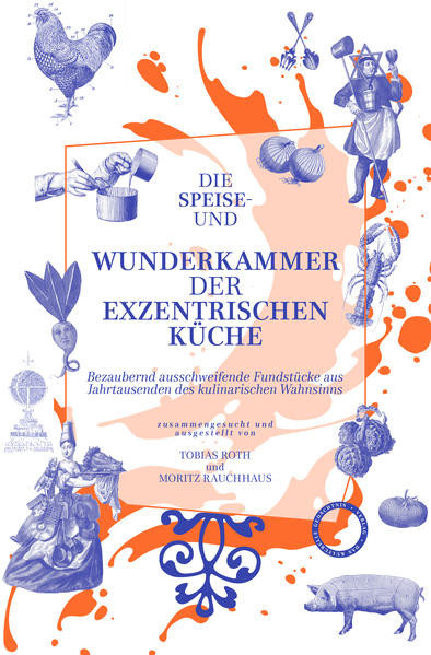 Suchen Sie nach Rezepten für Zitterrochen, Trauerente oder Bärenohrsuppe? Wollten Sie schon immer wissen, wie lange man Grönlandhai fermentieren muss? Was kam in Paris Weihnachten 1870 nach monatelanger Belagerung auf die Teller? Und wie kommt man ins Schlaraffenland? Die Geschmäcker ändern sich beständig, in der Geschichte wie im Leben: Ein Gericht, das hier alltäglich ist, ist dort extrem, was einst volkstümlich war, ist jetzt gesuchte Kostbarkeit, und mancher Gourmet verlegte seinen Wohnort für eine Zutat. Während heute die Caprice des Earl of Sandwich in aller Munde ist, wurden schon vor fünfhundert Jahren Witze mit Tofu gemacht oder Triumphbögen aus Wurst errichtet. Auf den Tellern zeigt jede Gesellschaft ihr Gesicht - ihr normales und ihr exzentrisches. Tobias Roth und Moritz Rauchhaus haben in dieser Wunderkammer eine kuriose Auswahl aus zweitausend Jahren Küchenwahnsinn zusammengestellt: Hoch- und Tiefpunkte der Völlerei und Feinschmeckerei, rauschende Feste und groteske Gastereien, Rezepte, Menüs, Listen, Landkarten und natürlich zahllose Abbildungen. Hier finden Sie die teuersten Gewürze, die längsten Wartezeiten, die schwersten Stachelbeeren, die berühmten Prasser der Antike neben den Eskapaden der futuristischen Küche und den Kuchenarchitekturen des Barock. Wer hat‘s erfunden? Wer hat sowas tatsächlich gegessen? Musste das wirklich so viel sein? Über Geschmäcker lässt sich nicht streiten, aber aufessen kann man eigentlich alles. Das aufwendig gestaltete Buch ist ein kulinarischer Begleiter für jeden und keinen Anlass!