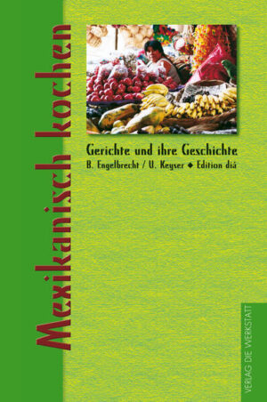 Ein kulinarischer Streifzug durch die Geschichte und Kultur der mexikanischen Küche. Über 200 Rezepte für Imbisse, Suppen, Fisch, Fleisch, Mais und Bohnen, Gemüse, Tortas, Süßspeisen, Getränke.