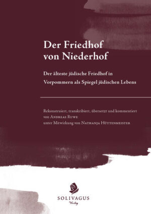 Der Friedhof von Niederhof | Andreas Ruwe, Nathanja Hüttenmeister
