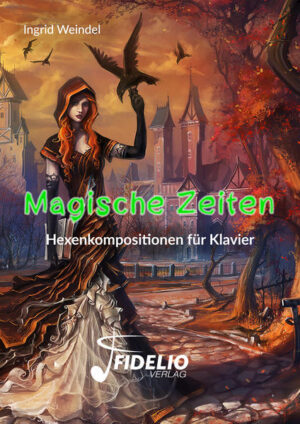 Magische Zeiten umfasst 7 Kompositionen und beschreibt den Alltag einer Hexe. Ebenso werden deren Zauberrituale, ihre Verbindung mit den Kräften der Natur und der geistigen Welt nachvollzogen, bis zu ihrem Tod auf dem Scheiterhaufen. Ingrid Weindel ist Komponistin und Musikpädagogin und lebt an der Nordseeküste. Magische Zeiten ist nach den beiden Klavierbüchern Ein Tag am Meer und Gefühlswelten ihre dritte Veröffentlichung im Fidelio- Verlag.