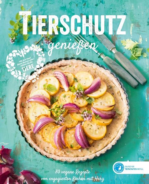 Der Weg zu mehr Tierschutz fängt in unserem Alltag und insbesondere auf unseren Tellern an. Gemeinsam mit 32 Köchen nehmen wir Sie mit auf eine kulinarische Reise und zeigen Ihnen, wie genussvoll Tierschutz sein kann. Ob Vor-, Haupt- oder Nachspeise – unsere Köche haben 80 leckere Rezepte kreiert, die ganz ohne tierische Inhaltsstoffe auskommen. Herzhaft, süß, leicht und deftig – unsere Gerichte strotzen vor Pflanzenkraft und lassen keinerlei Wünsche offen. Lassen Sie sich inspirieren, lassen Sie es sich schmecken und genießen Sie mit uns gemeinsam Tierschutz!