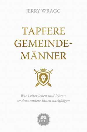 Die Gemeinde braucht tapfere Männer. Was genau veranlasst eine Gruppe von Menschen, der Leiterschaft und Vision einer Person zu folgen? Warum haben die Einsichten und Bestrebungen bestimmter Personen eine größere Überzeugungskraft als die von anderen? Jerry Wragg ist davon überzeugt, dass die Fähigkeit, andere zu beeinflussen, entscheidend von einem Leben angetrieben wird, das andere durch furchtlose Überzeugungen und eine alles übersteigende göttliche Botschaft beflügelt. Ein Mann, der in der Furcht Gottes lebt und dessen Wahrheit mutig in die Welt hinausträgt, ist ein Leiter, den Gott versprochen hat zu segnen (Jes 66,2). Gott sucht tapfere Gemeindemänner. In diesem Buch legt Jerry Wragg dar, wie Leitung in der Gemeinde aussehen sollte und inwiefern sich biblische Leiterschaft von der Art von Leiterschaft, wie sie in der Geschäftswelt propagiert wird, unterscheiden muss. Er untersucht zunächst die Dynamik der Leiterschaft, insbesondere die Charaktereigenschaften, die in einem Leiter entwickelt oder ausgemerzt werden müssen. Außerdem beleuchtet er die Gefahren und Versuchungen, denen Leiter auf besondere Weise ausgesetzt sind. Den letzten Teil widmet er der Entwicklung zukünftiger Leiter: Wie man Leiterschaftspotential entdeckt und wie man in der nächsten Leitergeneration die Entwicklung entsprechenden Gaben fördert und ermutigt.