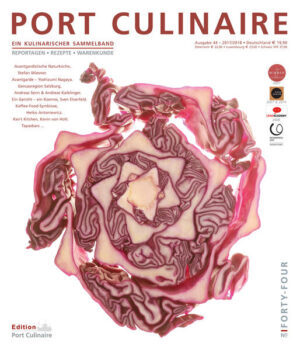 Port Culinaire - Reportagen, Rezepten und Warenkunde, viermal jährlich seit 2007 Port Culinaire ist ein Sammelband rund um das Thema Kulinarik, den der bekannte Buchautor und Fotograf Thomas Ruhl in der eigenen Edition Port Culinaire herausbringt.