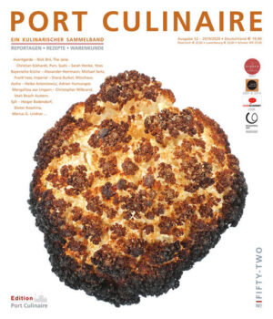 Port Culinaire - Reportagen, Rezepten und Warenkunde, viermal jährlich seit 2007 Port Culinaire ist ein Sammelband rund um das Thema Kulinarik, den die Port Culinaire GmbH mit Unterstützung des bekannten Buchautors und Fotografen Thomas Ruhl in der eigenen Edition herausbringt.