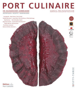 Port Culinaire - Reportagen, Rezepten und Warenkunde, viermal jährlich seit 2007 Port Culinaire ist ein Sammelband rund um das Thema Kulinarik, den die Port Culinaire GmbH mit Unterstützung des bekannten Buchautors und Fotografen Thomas Ruhl in der eigenen Edition herausbringt.