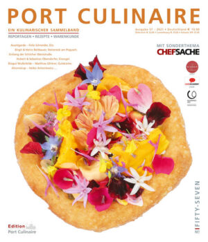 Port Culinaire - Reportagen, Rezepten und Warenkunde, viermal jährlich seit 2007 Port Culinaire ist ein Sammelband rund um das Thema Kulinarik, den die Port Culinaire GmbH mit Unterstützung des bekannten Buchautors und Fotografen Thomas Ruhl in der eigenen Edition herausbringt.