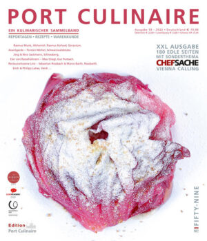 Port Culinaire - Reportagen, Rezepten und Warenkunde, viermal jährlich seit 2007 Port Culinaire ist ein Sammelband rund um das Thema Kulinarik, den die Port Culinaire GmbH mit Unterstützung des bekannten Buchautors und Fotografen Thomas Ruhl in der eigenen Edition herausbringt.