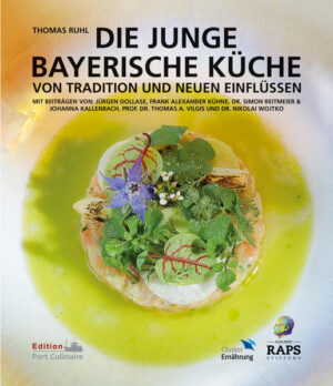 Die Evolution der bayerischen Küche In diesem Buch geht es um die revolutionäre bzw. evolutionäre Weiterentwicklung der bayerischen Küche. Eine Erneuerung, insbesondere durch die Adaption fremder Einflüsse, hat es in Bayern immer gegeben. So wie Knödel aus Böhmen oder Produkte aus der neuen Welt, die heute als urbayerisch betrachtet werden. Dieses Werk untersucht auch, in welchen Parametern sich eine neue bayerische Küche bewegt. Ist sie ein “Best-of“ aus Omas Küche oder bezieht sie internationale Strömungen der Avantgarde oder Länderküche mit ein? Wir stellen in diesem Buch Köchinnen, Köche und einige ihrer Produzenten stellvertretend für Menschen vor, die vorbildhaft die bayerische Küche in eine neue Zeit transferieren. Wir wollen damit andere motivieren, ihren eigenen individuellen und landestypischen Stil zu entwickeln. Damit die bayerische Küche auch in Zukunft so facettenreich bleibt, wie sie ist. Für die Recherche reiste Autor und Fotograf Thomas Ruhl ein Jahr lang durch ganz Bayern. Es entstand ein Werk voller Kraft und Lebensfreude mit amüsanten und wissenschaftlichen Inhalten und beeindruckenden Fotos. Zur Dokumentation gehören ebenso 46 wegweisende Rezepte der beteiligten Köche.