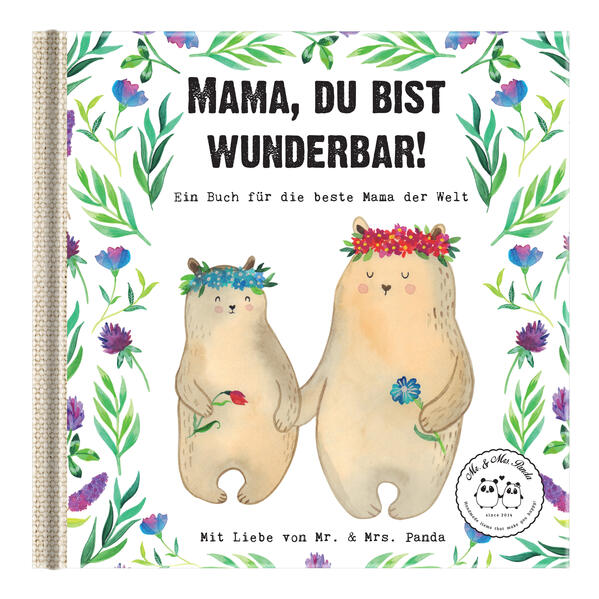 Wann hast du deiner Mama das letzte Mal gesagt, wie lieb du sie hast? Manchmal fällt es uns schwer das in Worte zu fassen. Zeig' ihr mit einem persönlichen Geschenkbuch, wie gern du sie hast. Das Buch ist eine Komposition aus den schönsten handgemalten Motiven von Nora von Gadenstedt und ganz besonders liebevollen Sprüche, die deine Mama zu Tränen rühren wird. Das besondere: Es gibt einige Seiten, die Platz für Lieblingsfotos und eigene Texte lassen. So kannst du diesem Geschenk eine persönliche Note verleihen!