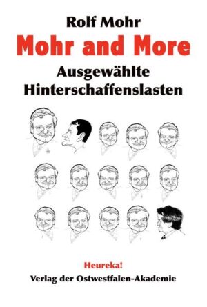 „Seine literarische Schuldigkeit hat der Mohr noch lange nicht getan!“ schrieb ich am Ende meines Vorwortes zur ersten Auflage. Hat er auch nicht! Er hat weiter „hinterschaffensgelastet“ und daher konnte die zweite Auflage von „Mohr and More“ höchst erfreulich angereichert werden: mit Anmachsprüchen und einer Liebeserklärung in der neuen Rubrik „Mohr Spezial“ sowie mit allerlei Sprachkunststücken über den „standesgemäßen Tod“ beim Mohrschen „Epi-Sodrennen“. Autor und Verlag sind glücklich darüber, dass sie für die Neugestaltung von Umschlag und Innenteil den Schöpfer des weltberühmten „Pumas“, den großartigen Karikaturisten, Bildhauer und langjährigen Freund Lutz Backes („Bubec“) gewinnen konnten. Zum Esprit des Verfassers gesellt sich nun der Witz des Zeichners. Genießen Sie jetzt aus vollen Zügen den Sprachzauber Rolf Mohrs und Bubecs himmlische Cartoons!