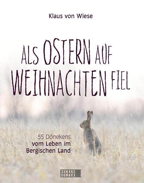 55 Dönekens vom Leben im Bergischen Land Ein wenig nachdenklich-fröhliche Nostalgie in diesen herben Tagen vertreibt Herz- und Weltschmerz wenigstens für Augenblicke, ohne behaupten zu wollen: Früher war alles besser. 55 Jahre lang in einem Schuhkarton geträumt, wurden als Schnipsel und Notizen gesammelte unscheinbare Ereignisse der Grundstock für diese 55 heiteren Kurzgeschichten - auf Bergisch Platt "Dönekens". Zu Ende erzählt aus der Erinnerung, gedacht als klaglose Rückbesinnung, zur stillen Erbauung oder sogar ein eigenes erinnerndes Schmunzeln und gern auch mehr.