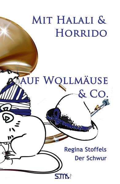 Vier Freundinnen und ein Schwur Im ersten Band der Trilogie „Mit Halali und Horrido auf Wollmäuse & Co!“, treffen sich zwanzig Jahre nach ihrem Abitur in München die vier Freundinnen Sabine, Susanne, Ulrike und Britta, um einen Schwur einzulösen. Die Freundinnen schworen bei ihrer Abiturfeier, bis zu ihrem vierzigsten Lebensjahr sollten alle verheiratet sein. Wenn nicht, so müssten sie sich bei der Partnersuche helfen. Während des Schwurs „erlegt“ Susanne eine Wollmaus (Staubfluse), darum heißt der Schwur „Wollmausschwur“. Die unverheiratete Sabine, die lange in Berlin lebte, ist nun wieder in München und bittet um die Einlösung des Schwures. Es kommt nicht nur bei den Erinnerungen an ihre gemeinsame Schulzeit zu heiteren Szenen, sondern auch, wenn Susanne in fremden Wohnungen auf Wollmausjagd geht, Ulrike den Kampf gegen die Sammelwut ihres Mannes Peter aufnimmt und Sabine mit Hilfe der Freundinnen drei mögliche Partner testet. Zudem fühlen sich die Freundinnen von Sabines dominanter Großmutter Aloysia genervt, die sich genau wie zu ihrer Schulmädchenzeit in ihr Leben einmischt. Als Britta ausgerechnet mit Susannes Mann Martin eine Affäre beginnt, wird die Freundschaft auf eine harte Probe gestellt. Regina Stoffels schildert in ihrem Roman Begebenheiten, die den Leser zum Schmunzeln oder Lachen anregen sollen. Die oftmals problematischen und chaotischen Situationen werden dabei von unfreiwilliger Komik begleitet oder durch turbulente Szenen aufgemischt, an denen auch Katzen einen nicht unerheblichen Anteil haben.