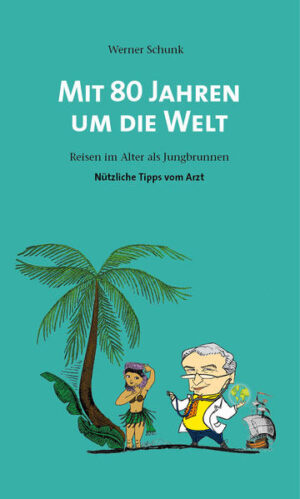 Ein Arzt ist ein Arzt, in seiner Praxis, in seiner Heimat und erst recht, wenn er in der Welt unterwegs ist. Werner Schunk reist seit Jahrzehnten in die entlegensten Winkel der Welt. Er will sehen, wie die Menschen dort leben, wo des Teufels Paradies sein soll und wo der Seefahrer Cook Sexorgien feierte. Er will verstehen, was ihr Leben ist, was nährt, bildet, freut und wertgeschätzt wird. Das Leben auf unserer Erde ist reich. Werner Schunk genießt diesen Reichtum. Er teilt ihn vor Ort, wenn er Fremden hilft, und zu Hause, wenn er von seinen erstaunlichen Erlebnissen berichtet. Zum ersten Mal verbindet er in diesem Buch die Reisen mit wertvollen, ärztlichen Ratschlägen für Senioren als Touristen. Viele Menschen fragen sich: Wie alt darf man noch sein, um sich an das andere Ende der Welt zu wagen? Der Mediziner erinnert an die nötige Disziplin und sagt, was immer gilt: So alt wie man sich fühlt.