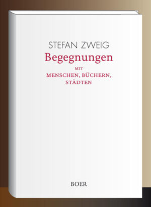 Aus diesem Gefühl, nicht selbst mehr Mittelpunkt und Sinn dieses Buches zu sein, sondern bloß Mittler von Werten und Erlebnissen, die unserer ganzen Generation den Sinn ihres Daseins erhöhten, habe ich mich schließlich doch zur Sammlung meiner durch die Jahre verstreuten Essays entschlossen