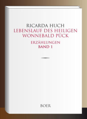 Der Text des Neusatzes folgt der Ausgabe »Erzählungen, Band 1«, erschienen 1922 im Haessel Verlag Leipzig, ergänzt durch die Erzählungen »Lebenslauf des heiligen Wonnebald Pück«, erschienen in »Seifenblasen«, Deutsche Verlags-Anstalt, Stuttgart und Leipzig 1905, sowie »Die Goldinsel«, Ricarda Huchs Prosa-Erstling aus dem Jahr 1888.