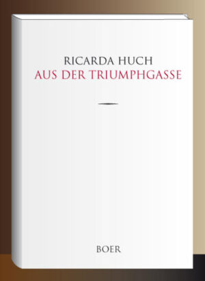 Um ausstehende Mietbeträge einzutreiben, betritt der fiktive Erzähler dieses Romans, der Patrizier Hugo von Belwatsch, erstmals sein Haus in der Triester Triumphgasse, wo Angehörige der ärmsten Bevölkerungsschichten hausen und wo Not, Elend und Verbrechen herrschen. Die Begegnung mit den Mietern erfüllt den jungen Mann mit Abscheu und Entsetzen und zugleich mit Faszination und Anteilnahme. In einer Fülle mosaikartiger Lebensskizzen erfährt er Schicksale, Leidenschaften und Sehnsüchte von Menschen, die einen elementaren Lebensanspruch besitzen. - Ricarda Huch beschreibt aus mitleidender Perspektive Menschen und Schicksale des Armenviertels von Triest. Im Gegensatz zu den meisten naturalistischen Werken der Epoche ist dieser Roman jedoch keine offene Kritik an der Gesellschaft. [wissen.de]