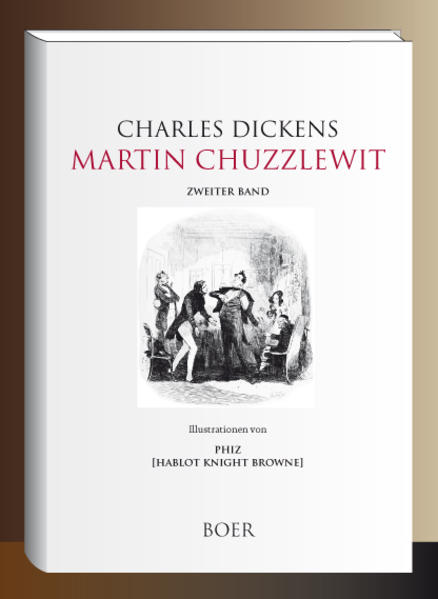 »The Life and Adventures of Martin Chuzzlewit« (Leben und Abenteuer des Martin Chuszlewit), bekannter als »Martin Chuzzlewit«, gilt als der letzte von Charles Dickens Schelmenromane. Der Roman erschien in mehreren Fortsetzungen zwischen 1843 und 1844. Der Verkaufserfolg der ersten Fortsetzungen waren im Vergleich zu früheren Werken Charles Dickens' enttäuschend. Als Reaktion darauf änderte Dickens die Handlung und ließ den Titelheld nach Amerika reisen. Dies gab Dickens die Möglichkeit, die Vereinigten Staaten, die er 1842 besucht hatte, satirisch als Wildnis darzustellen, in deren wenigen zivilisierteren Orten überwiegend betrügerische Profitmacher lebten. Das Hauptthema des Romans ist, nach dem von Dickens verfassten Vorwort, die satirische Darstellung von Eigennutz, ein Charakterzug, der alle Mitglieder der Chuzzlewit-Familie kennzeichnet. [Wikipedia]