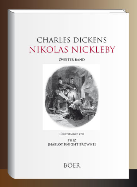 Der sozialkritische Gesellschaftsroman spielt um das Jahr 1830 und beginnt mit dem Tod von Nicholas Nicklebys gleichnamigem Vater. Er hatte sich bei Aktiengeschäften verspekuliert und den Ruin nicht verkraftet. Nach seinem Tod muss die Familie das Anwesen in Devonshire verlassen und sucht Unterstützung bei dem ebenso vermögenden wie geizigen Bruder des Vaters, Ralph Nickleby, in London. Ralph Nickleby wird zum Hauptgegenspieler Nicholas. Er bringt Nicholas dazu, eine Stellung als Hilfslehrer in der weit entfernten Erziehungsanstalt Dotheboys Hall anzunehmen. Die angebliche Wohltat erweist sich schon bald als listiger Versuch, den ungeliebten Neffen loszuwerden. Nicholas stellt fest, dass die Schüler als Mittel zum Geldverdienen betrachtet und missbraucht werden. Der Anstaltsleiter Wackford Squeers und seine Familie ziehen aus den Schülern nur persönlichen Profit. Nicholas ist der einzige, der sich für die Belange der Schüler einsetzt, wird entsprechend von den Schülern geliebt und von Mrs. Squeers gehasst. Ein ehemaliger Schüler namens Smike, der jetzt für sein Essen unter miserablen Bedingungen arbeiten muss, hängt sich besonders an Nicholas an. Smike flieht eines Tages aus Dotheboys Hall, wird aber schon nach kurzer Zeit wieder aufgegriffen und vom Anstaltsleiter vor den anderen Schülern schwer misshandelt und fast erschlagen. Nicholas verhindert dies und schlägt Squeers zusammen. Dann verlässt Nicholas die Anstalt mit Smike in Richtung London. Auf ihrer Flucht kommen die beiden Freunde bei der Theaterbühne des Vincent Crummles in Portsmouth unter. Nicholas wird an dieser Bühne unter dem Künstlernamen Mr. Johnson zum gefeierten Darsteller und Stückeautor, verlässt die Theaterwelt aber, als er erfährt, dass seine Schwester Kate und seine Mutter in der Zwischenzeit von Onkel Ralph auf unterschiedlichste Weise drangsaliert werden. So mussten sie auf Drängen Ralphs die Unterkunft bei Miss La Creevy, die zur Freundin der Familie geworden war, aufgeben und in eine günstigere Unterkunft umziehen. Die Anstellung bei der Hutmacherin Mrs. Mantalini verliert Kate durch Intrigen der Angestellten Miss Knag. Durch eine glückliche Fügung erhält Nicholas eine gut bezahlte Vertrauensstellung bei den Gebrüdern Charles und Ned Cheeryble. Durch sie lernen Nicholas wie auch seine Schwester Kate ihre großen Lieben kennen: Während Nicholas sich in Madeline Bray verliebt, einen Günstling der Gebrüder Cheeryble, kommt Kate deren Neffen Frank Cheeryble näher. Der Konflikt zwischen Ralph und Nicholas steigert sich, als Ralph zusammen mit Schulleiter Squeers den vermeintlichen Vater von Smike, einen Mr. Snawley, präsentiert. Der falsche Vater fordert die Herausgabe des Jungen, was Nicholas verweigert. Auch wenn die Intrige fehlschlägt, setzt der Schock Smike so sehr zu, dass er schwer erkrankt. Der Höhepunkt des Konflikts wird erreicht, als Ralph seinen windigen Geschäftskollegen Arthur Gride dabei unterstützt, Madelines egozentrischen Vater Walter Bray unter Druck zu setzen, damit dieser Madeline in eine Hochzeit mit dem ältlichen Arthur Gride drängt. Eigentliches Ziel ist dabei, an ein Erbe Madeline Brays zu gelangen, von dem außer Ralph Nickleby und Arthur Gride niemand etwas weiß. Durch Zufall wird Newmann Noggs Ohrenzeuge des Komplotts, und in letzter Minute wird die Hochzeit noch verhindert. Währenddessen wird Smike immer kränker und stirbt schließlich. Er findet seine letzte Ruhe wie Nicholas’ Vater unter einem riesigen Baum oberhalb des familieneigenen Landsitzes. Nach seinem Tod stellt sich heraus, dass Smike der totgeglaubte Sohn von Ralph Nickleby war. Der geheimnisvolle Brooker deckt diese familiäre Bindung auf. Er war es einst, der in Ralphs Auftrag den Knaben fortgeschafft hatte, als Ralph von seiner Frau verlassen worden war. Diese überraschende Wendung und große finanzielle Probleme treiben den Onkel am Ende in den Suizid. Für Nicholas geht die Geschichte glücklich aus. Er heiratet Madeline Bray. Kate heiratet Frank Cheeryble. Und noch eine dritte Hochzeit wird am Schluss bekannt gegeben: Miss La Creevy, die Freundin der Familie, heiratet Tim Linkinwater, den treuen Buchhalter der Cheerybles und väterlichen Freund Nicholas. [Wikipedia]