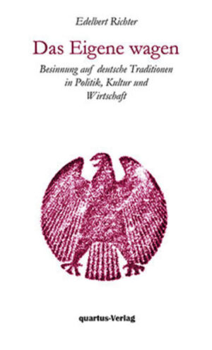 Edelbert Richter, Theologe, Aktivist der Friedens- und Ökologiebewegung seit DDR-Zeiten, als Sozialdemokrat acht Jahre Mitglied des Bundestages, ein kritischer Linker, hat sich in seinen jüngsten drei Büchern dem wunden Punkt der Deutschen genähert: ihrer gebrochenen Identität. Hier nun fragt er nach den Besonderheiten deutscher Geschichte, nach jenen positiven Traditionen in Politik, Wirtschaft und Kultur, auf die wir uns heute besinnen sollten, ohne das Schreckliche zu vergessen, wofür Deutschland die Schuld zu tragen hat: „Sollte man dieser Schuld gegenüber nicht doch einmal die Verdienste geltend machen dürfen, die dieses Volk sich zweifellos auch erworben hat? Nicht im Sinne einer Aufrechnung, sondern um die unfruchtbare Schuldfixierung der Deutschen aufzubrechen und die guten deutschen Traditionen in Erinnerung zu rufen, weil wir nur an ihnen orientiert zukunftsfähig werden und eben nicht in der Fixierung auf unsere Verfehlungen. Die Einseitigkeit, die damit verbunden ist, nehme ich in Kauf und bitte den wohlwollenden Leser darum, seine Kritik nicht daran festzumachen, dass so viel Böses unerwähnt bleibt, das die Deutschen doch angerichtet haben. Ich weiß das, es ist aber nicht das Thema dieses Buches. Und sollte man nicht die Leiden benennen dürfen, die diesem Volk widerfahren sind und die vieles von seinen bösen wie auch von seinen guten Taten verständlicher machen können?“