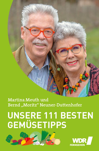 Seit mehr als 40 Jahren haben sich MARTINA MEUTH UND BERND „MORITZ“ NEUNER-DUTTENHOFER mit Gemüse befasst, ob als Fernsehköche oder Journalisten. In der WDR-Sendung KOCHEN MIT MARTINA UND MORITZ präsentieren sie seit über drei Jahrzehnten leckere Gerichte zum Nachkochen und Genießen. Und da sie auf dem Land leben - großer Gemüsegarten inklusive -, spielt in ihrer Küche Gemüse seit jeher eine Schlüsselrolle.  Der Markt wird ständig bunter: Immer mehr köstliche Gemüsesorten landen in unseren Küchen, und das Angebot an Frischgemüse aus dem mediterranen Raum und Übersee ist selbst im Winter so vielfältig, wie wir es uns nur wünschen können. Mit WARENKUNDE, TIPPS UND TRICKS bietet dieser Ratgeber Genießern einen Überblick, der Lust auf mehr macht. UNSERE 111 BESTEN GEMÜSETIPPS unterstützt dabei, bekannte und unbekannte Gemüse in bester Qualität einzukaufen, zuzubereiten, fantasievoll zu kombinieren und richtig zu lagern. Wertvoll für alle, die gerne kochen, ob Anfänger oder versierte Köche.