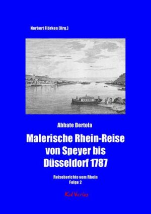 Abbate Bertolas Bericht über seine Reise entlang des Rheins von Speyer bis Düsseldorf aus dem Jahr 1787 ist der 2. Band einer Reihe von Reiseberichten aus der Zeit zwischen 1783 und 1816. Die Reihe umfasst insgesamt 16 Bände. Als Band 1 ist bisher im Kid Verlag von B.C. von Schoenebeck die "Mahlerische Reise am Nieder-Rhein 1783" erschienen. Die folgenden 14 Bände erscheinen in lockerer Folge in den nächsten Jahren.